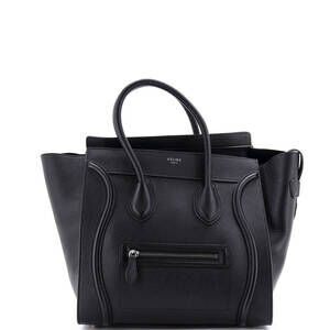 Celine Luggage Bag Grainy Leather Mini #247948C13B